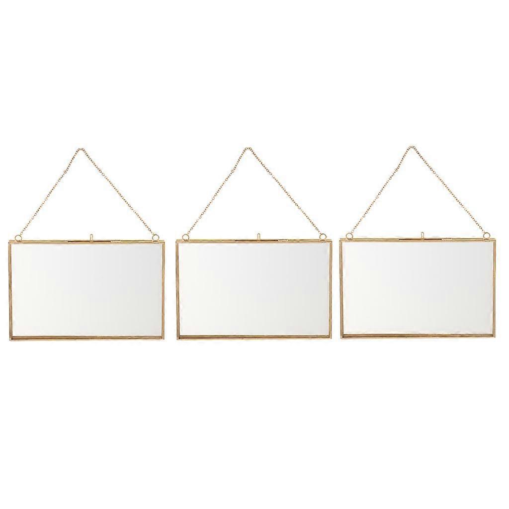 3Pcs Wall-hanging Display s with Hook and Chain