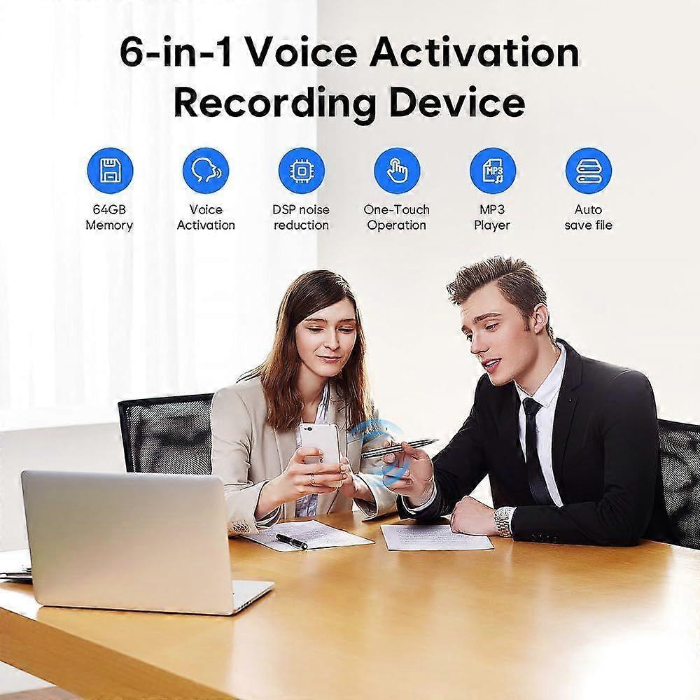 A1 New high quality portable voice recorder HD voice recorder 64GB conference