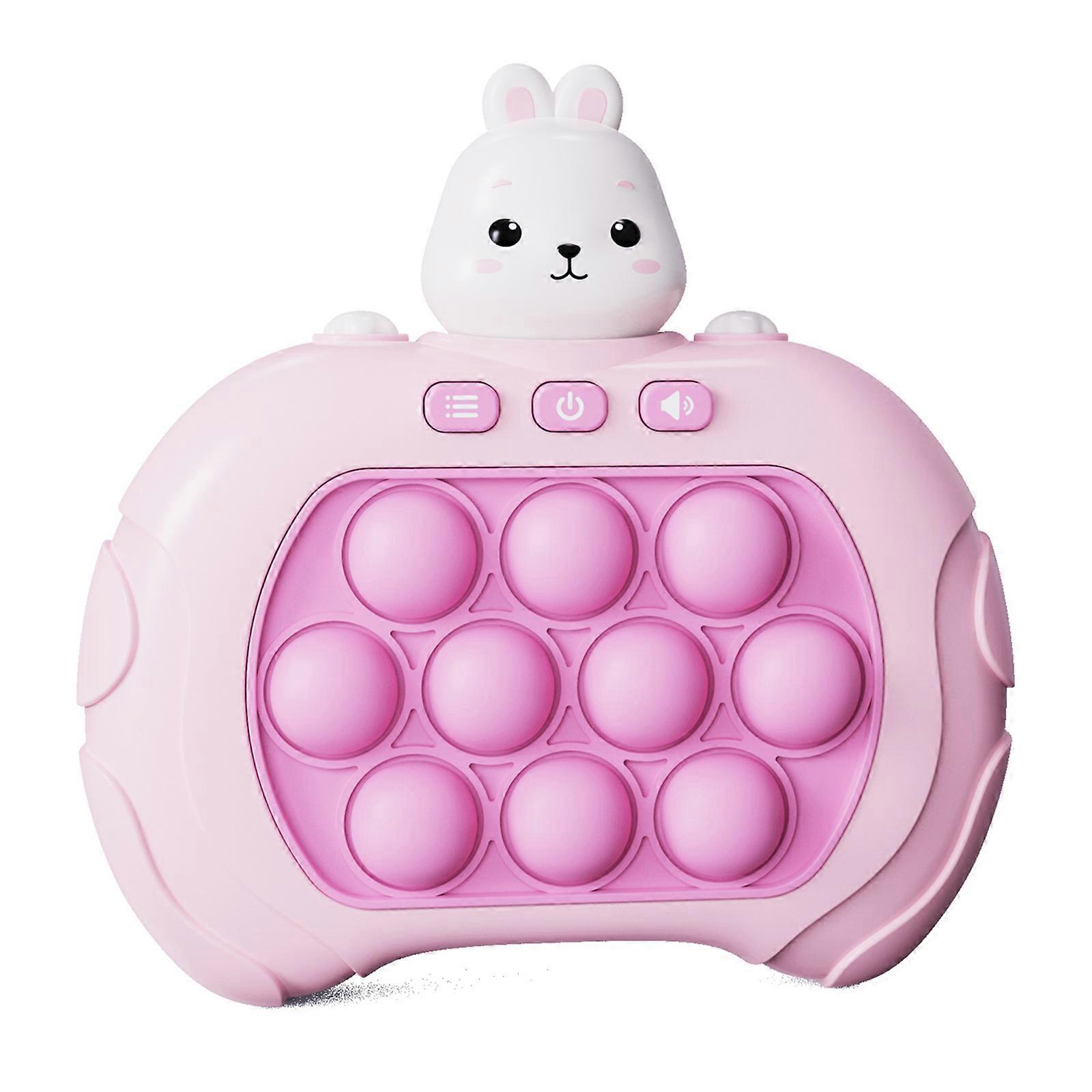 Quick Push Game Handheld Console Toy Reaction Training PopPuzzle Travel Toy Decompressing Fidgets Pocket Toy Kids Favor