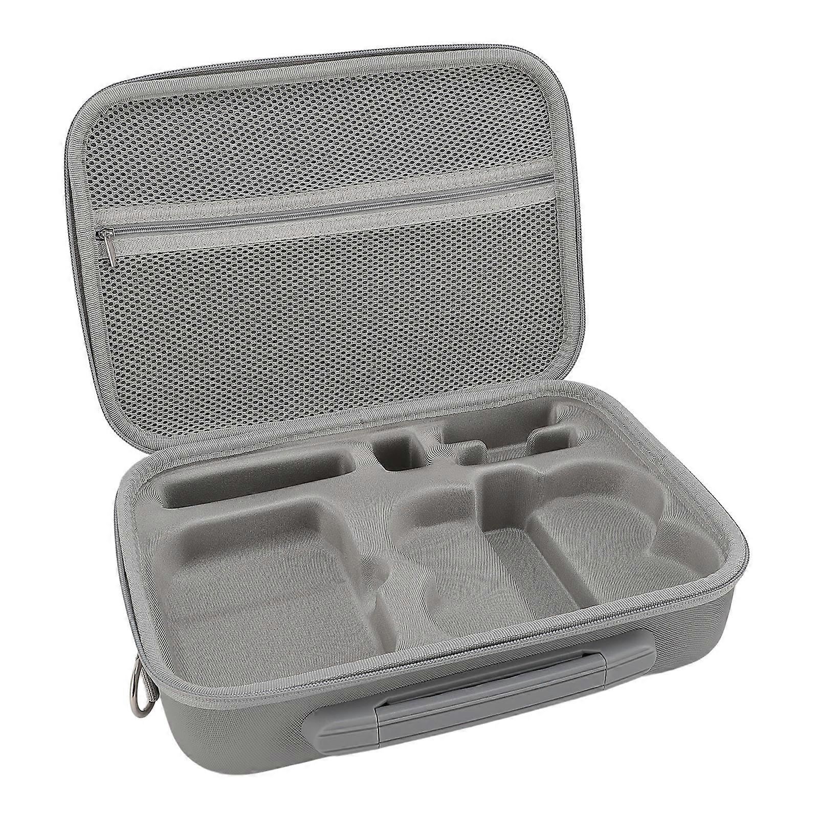 Drone Carrying Case Water Resistant Hard Shell Protective Shoulder Bag for Neo RC-N3 Remote Controller Intelligent Flight Battery Grey 