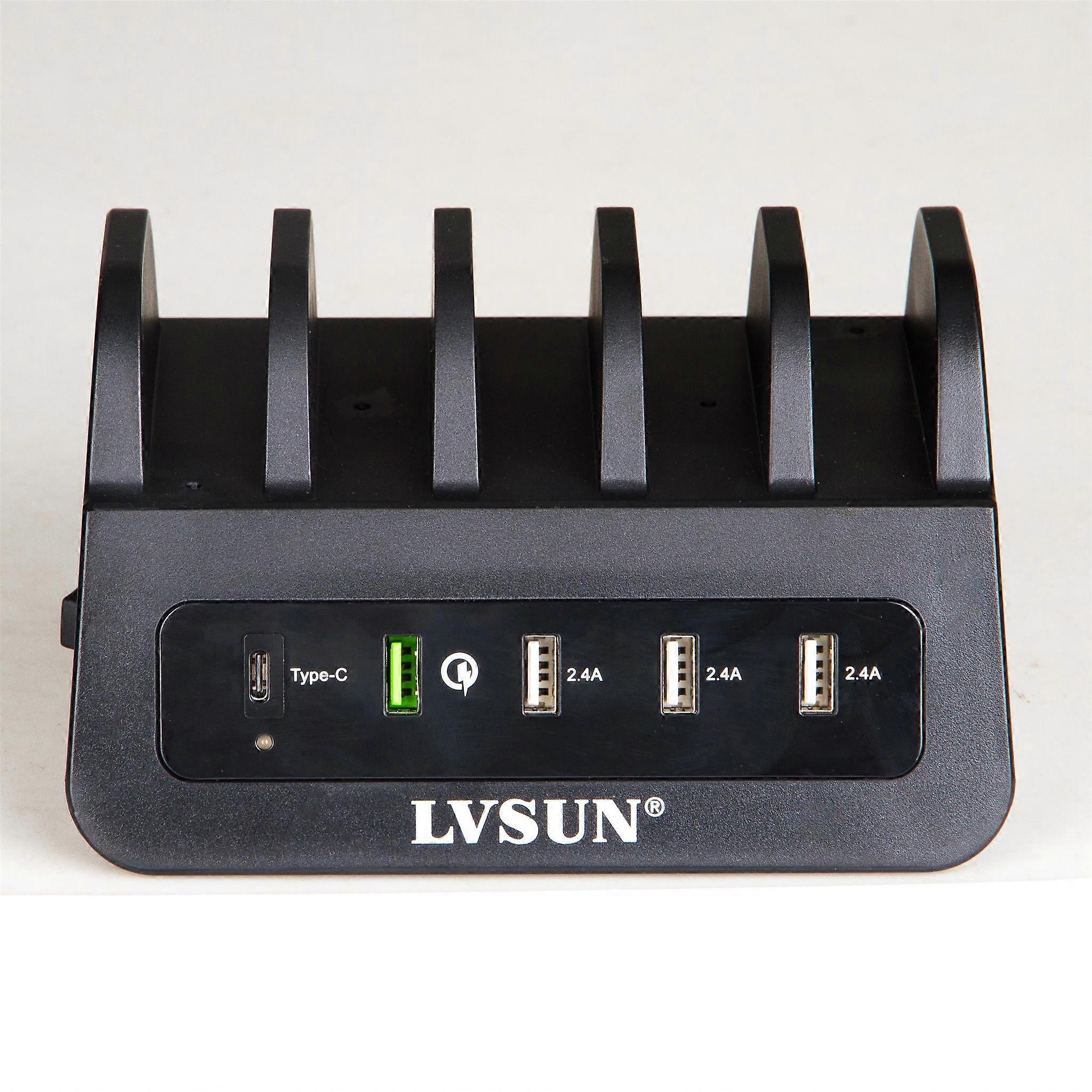 Smart 10-Port USB Charging Station CS52QT White