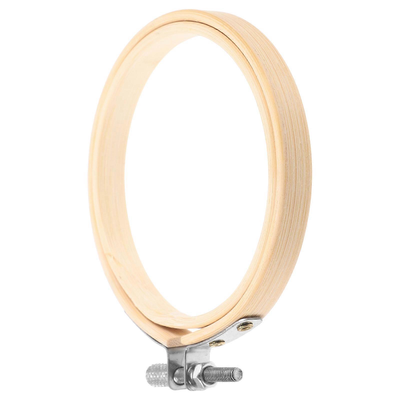 Bamboo Embroidery Hoop, Functional for Cross Stitch and Home Decor