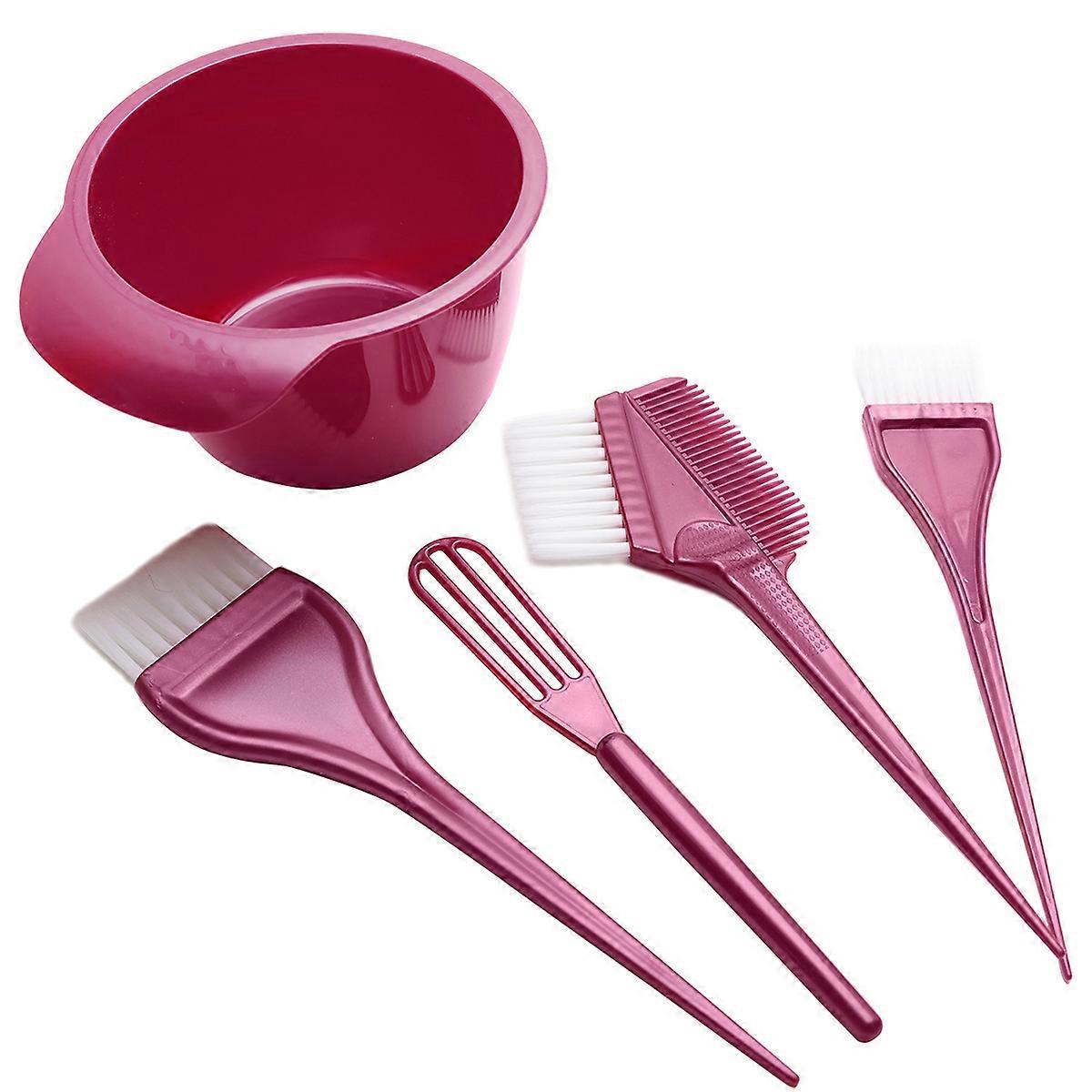 Hair Dyeing Tool Set   Complete Coloring Kit with Bowl, Brush, and Stirrer for Smooth Application
