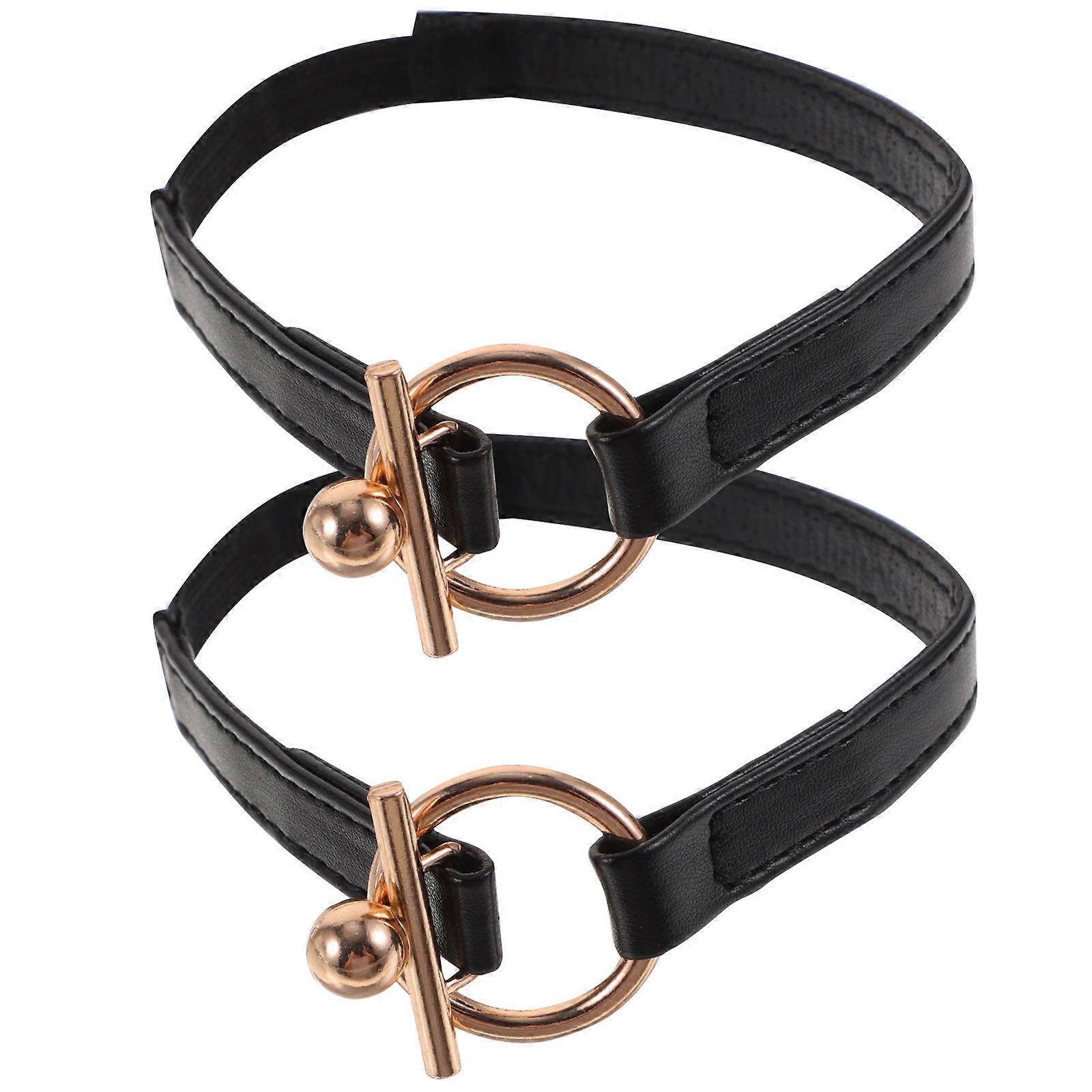 Secure fitting straps for heels, prevents movement and improves overall shoe comfort