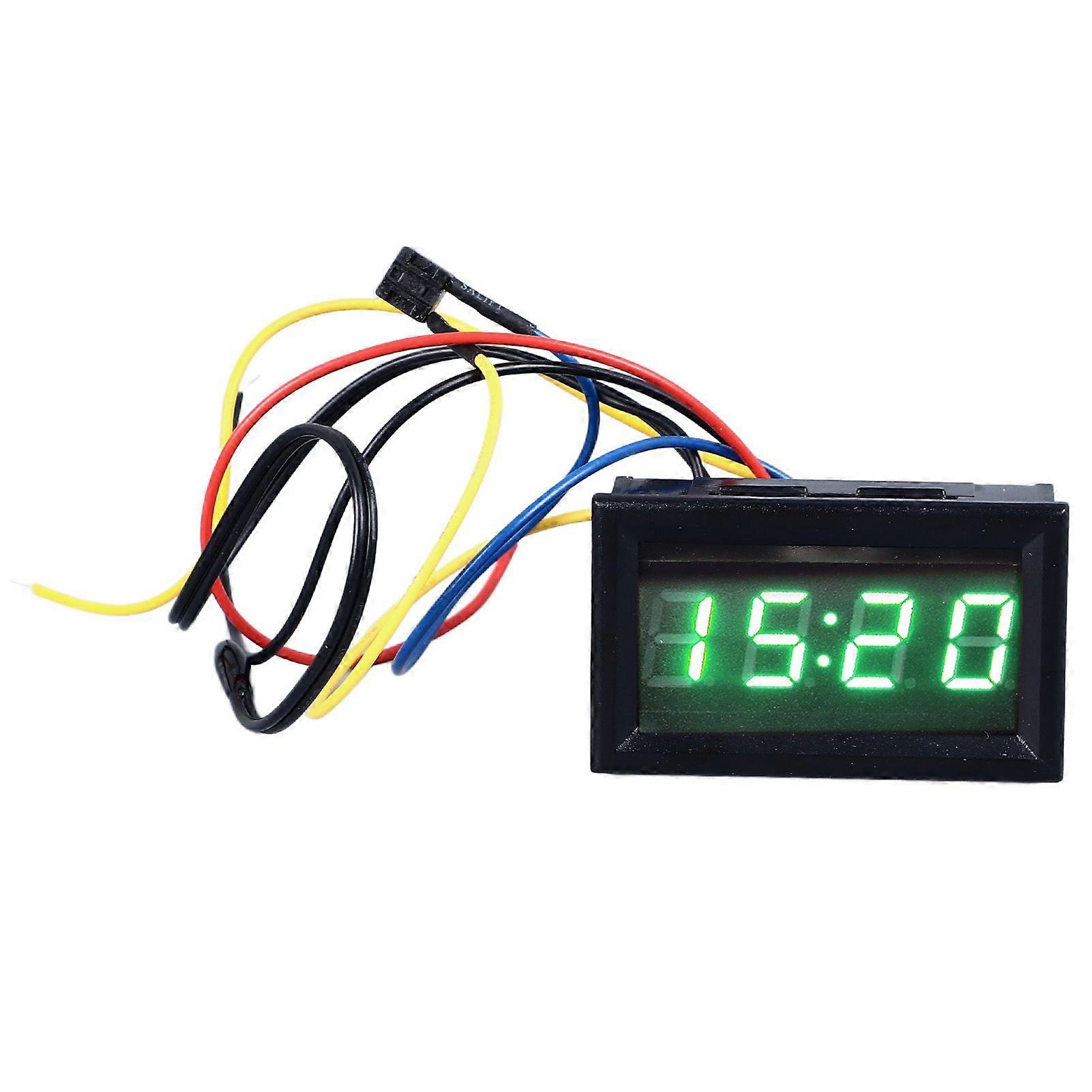 Haute qualité YB27T-S 3 en 1 compteur électronique compteur de température affichage voltmètre LE