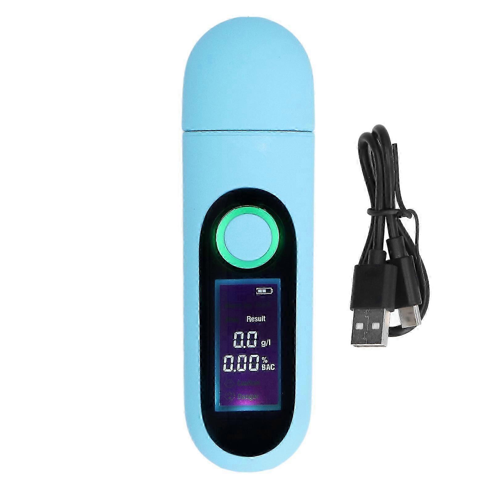 Breathalyzer Professional Portable Digital Contactless Breath Tester Sensitive Driving Analyzer