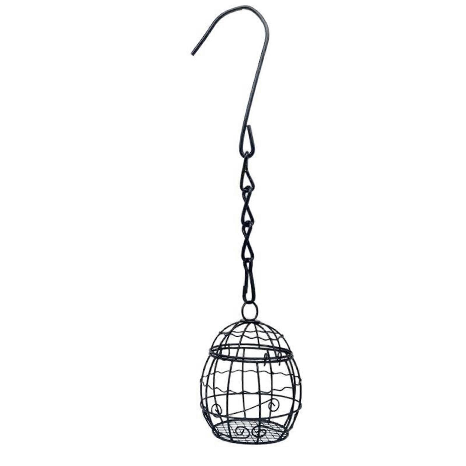 Hanging Cage Bird Feeder with S-hooks Design Hanging Bird Feeders