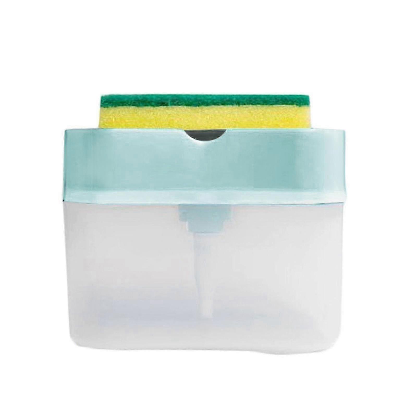 Portaspugne 2 in 1 e dispenser di sapone, capacità 13 once