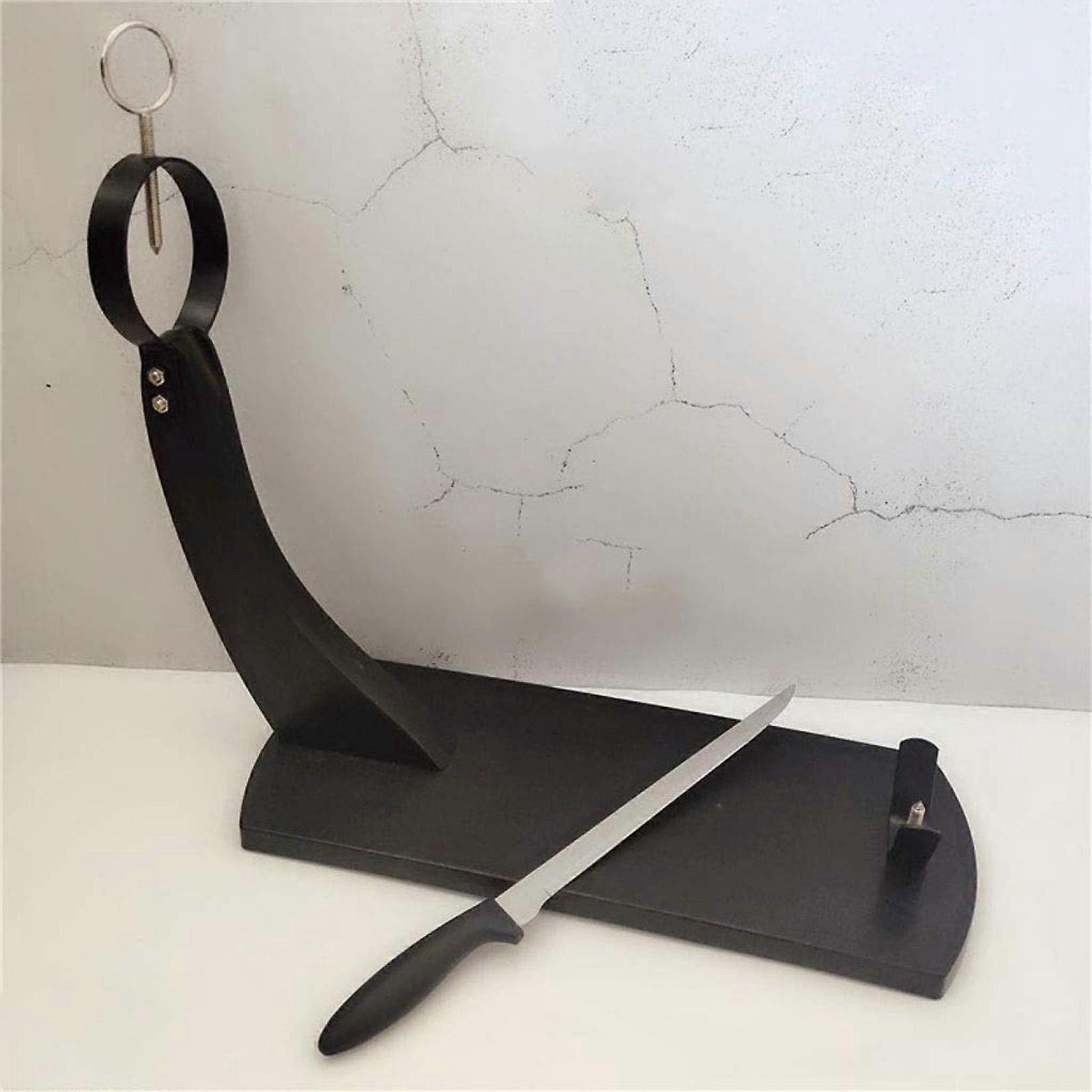 Ham Stand Plastic Shelf for Spanish Leg of Lamb - Durable Ham Rack for Slicing, Easy to Clean, Adjustable Height