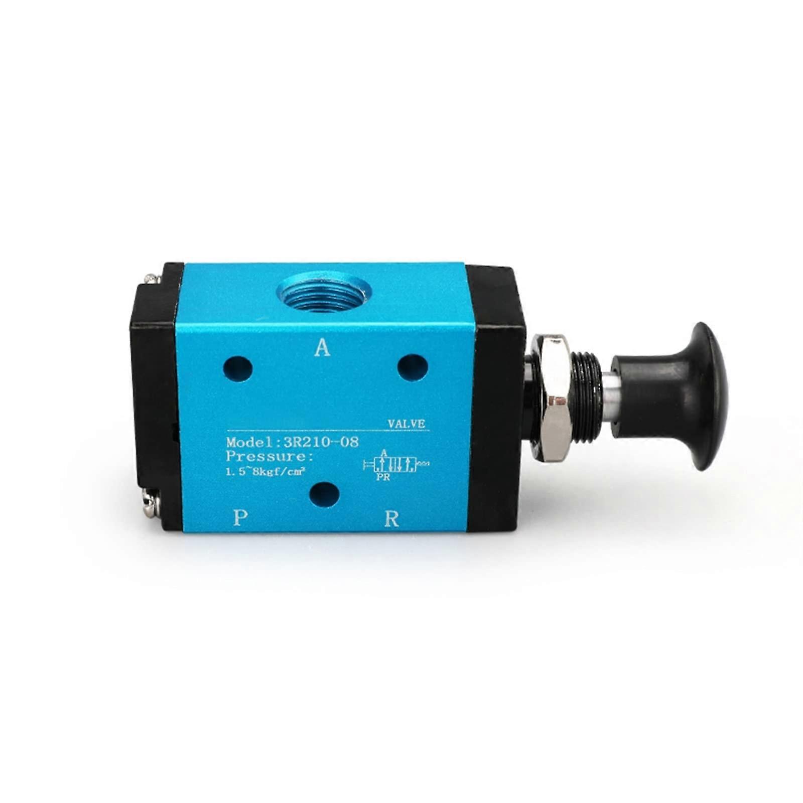 Pneumatic Switch Manual Valve 3R210-08 310-10 Hand Push-Pull Valve 12mm Joint