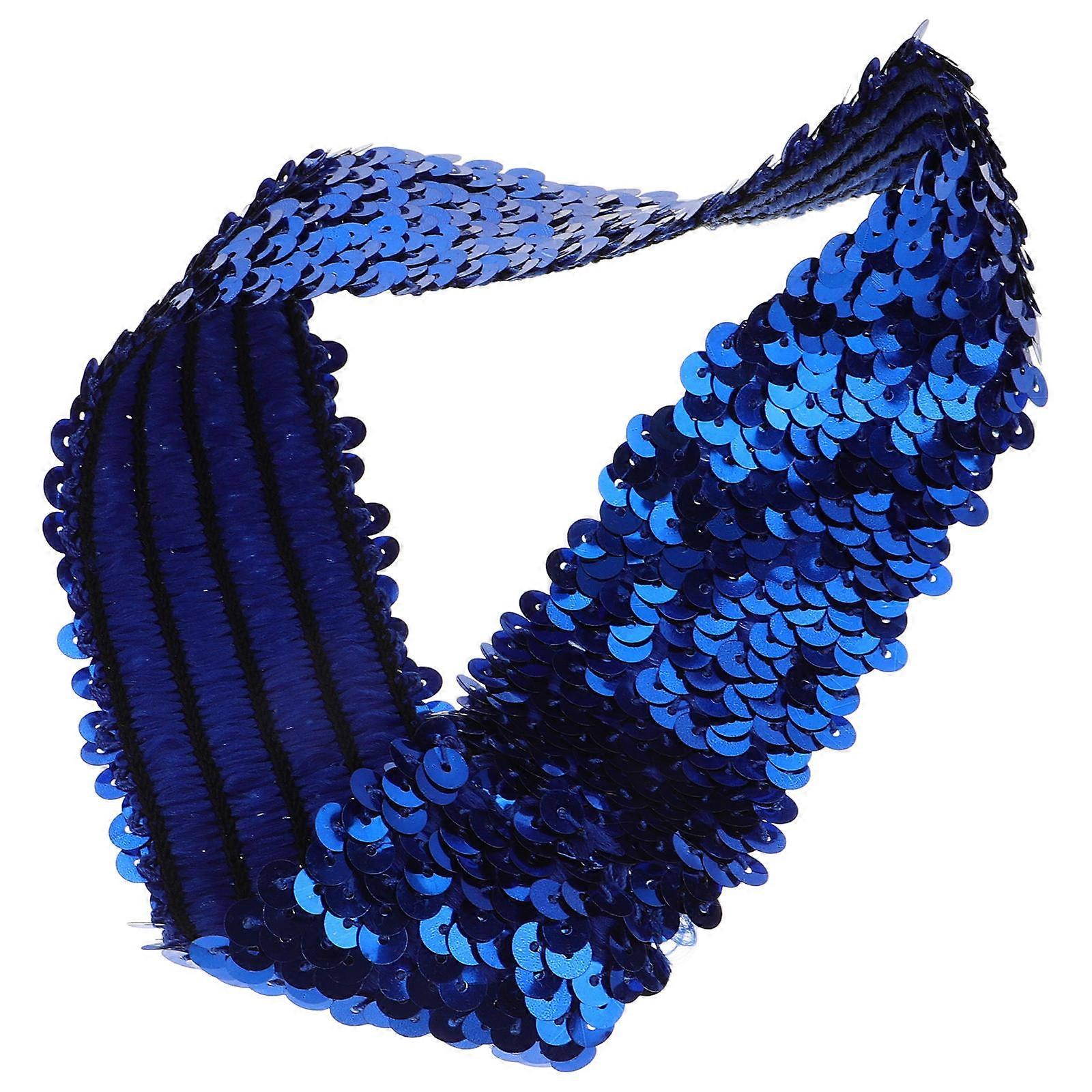 Vibrant Sequin Headpiece, Elegant and Suitable for Competitive Events