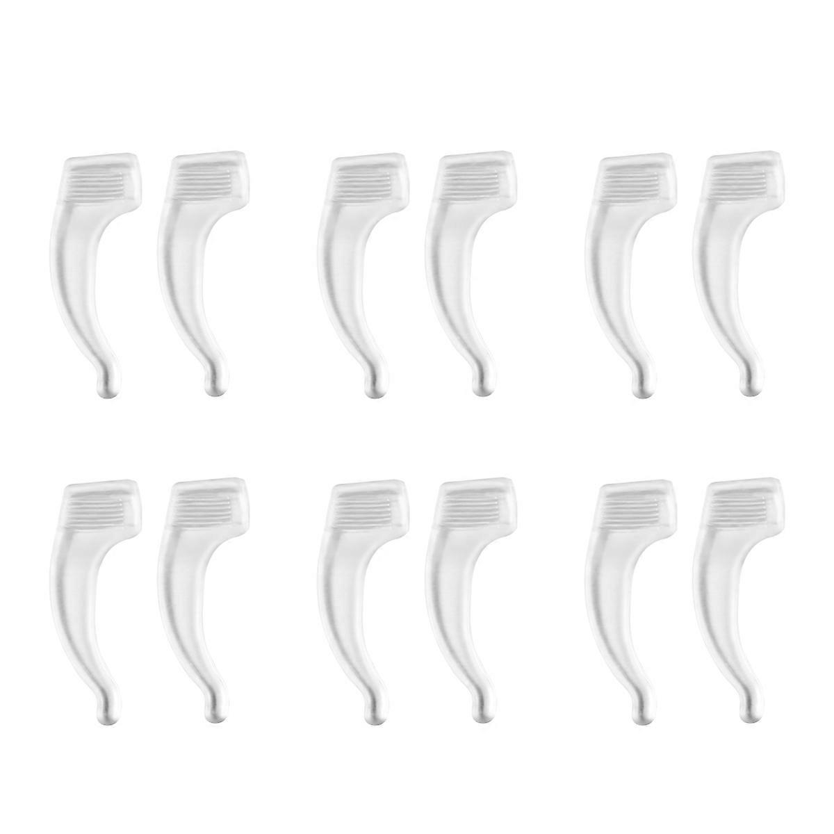 Secure Fit Eyeglass Hooks, Silicone Pads for Comfortable Use