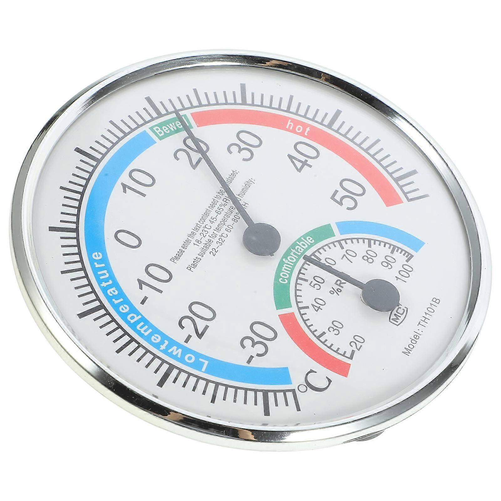 Digital Hygrometer Thermometer with Accurate Temperature Humidity Readings, Easy Installation for Home and Garden Use