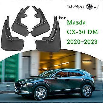 for Mazda CX-30 CX30 2022 2020 2021 2023 DM Front Rear Car Mudflaps Mudguards Splash Guards Mud Fenders Wheel Parts Accessories-xj