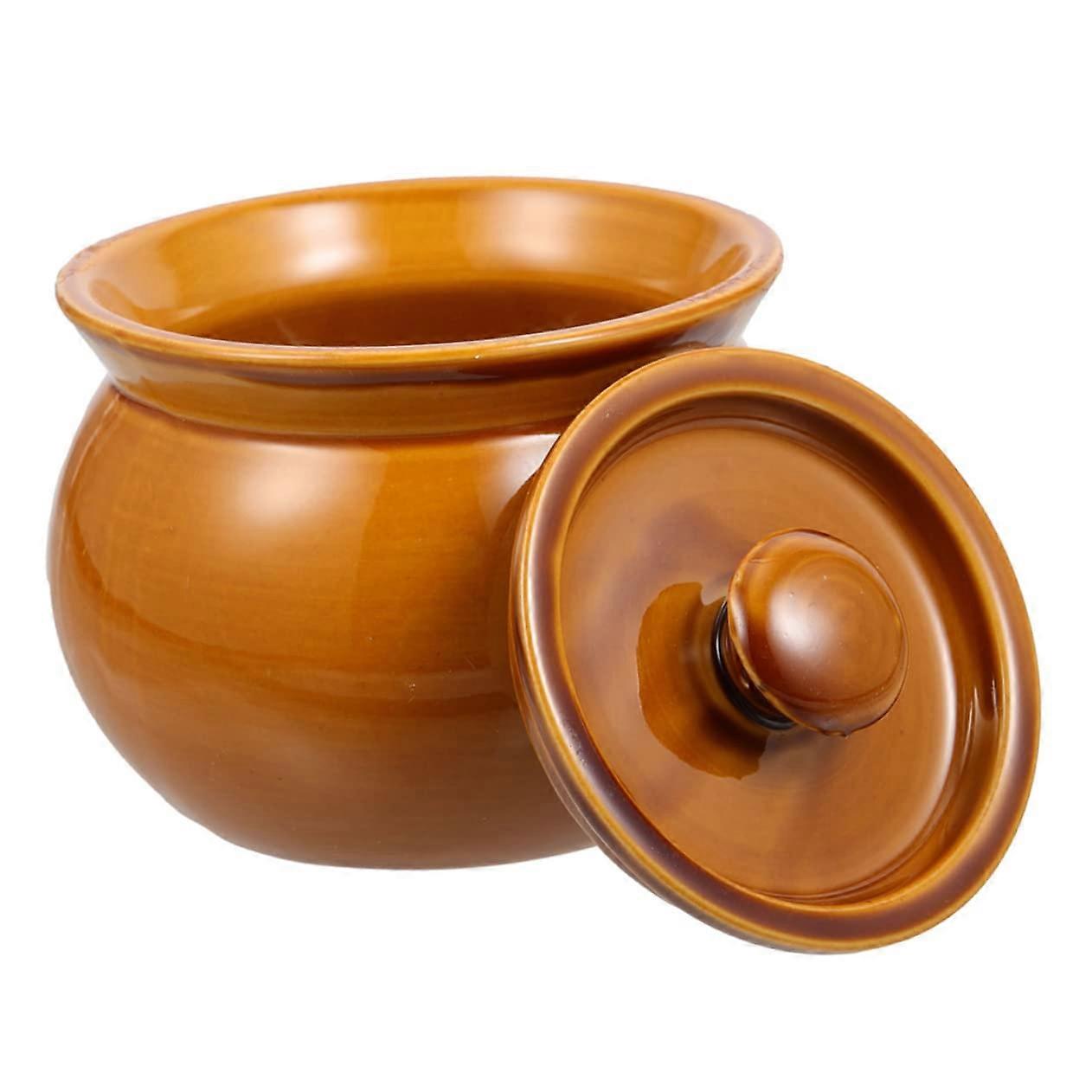 Crock stew pan with lid, Steaming cup, Onepot pan, Rice bowls, Kitchen