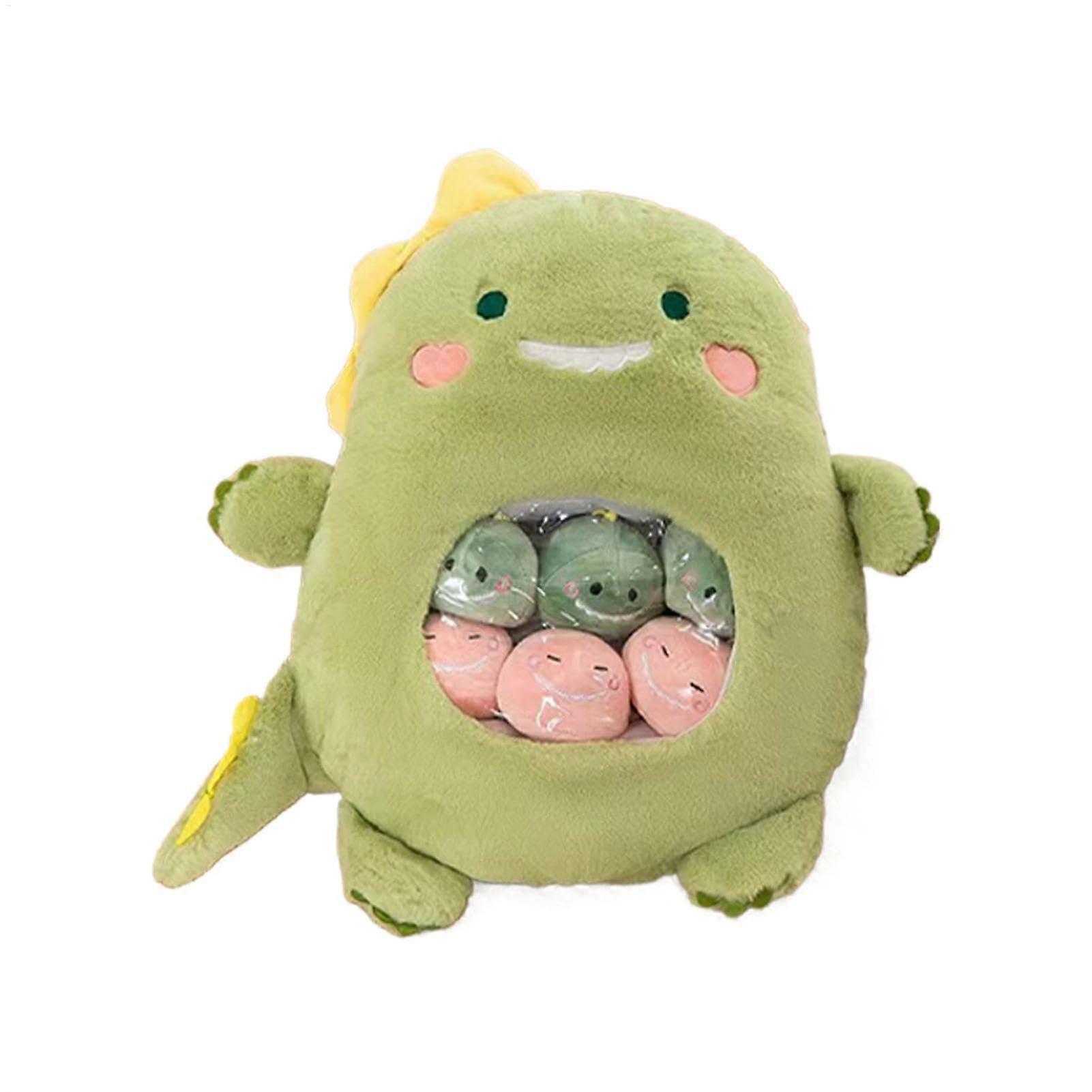 Stuffed Animal Plush Pillow for Bedside, Sofa and Car Decor Dinosaurs