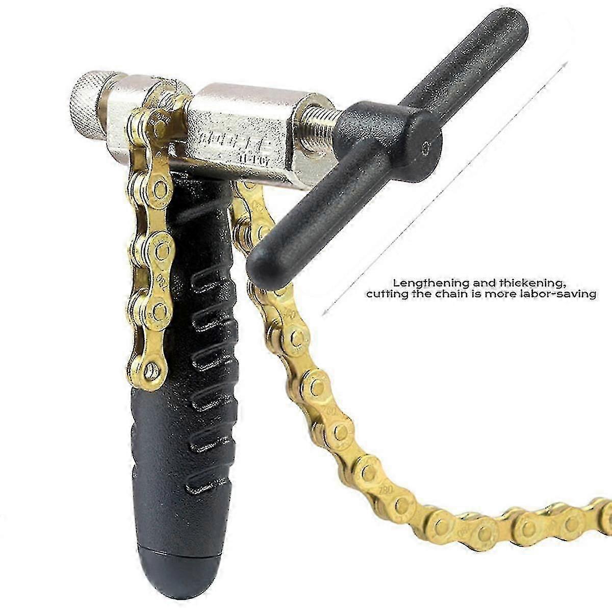 High Carbon Steel Bicycle Chain Cutter Road Bike Chain Disassembler Chain Bicycle Accessories Blac
