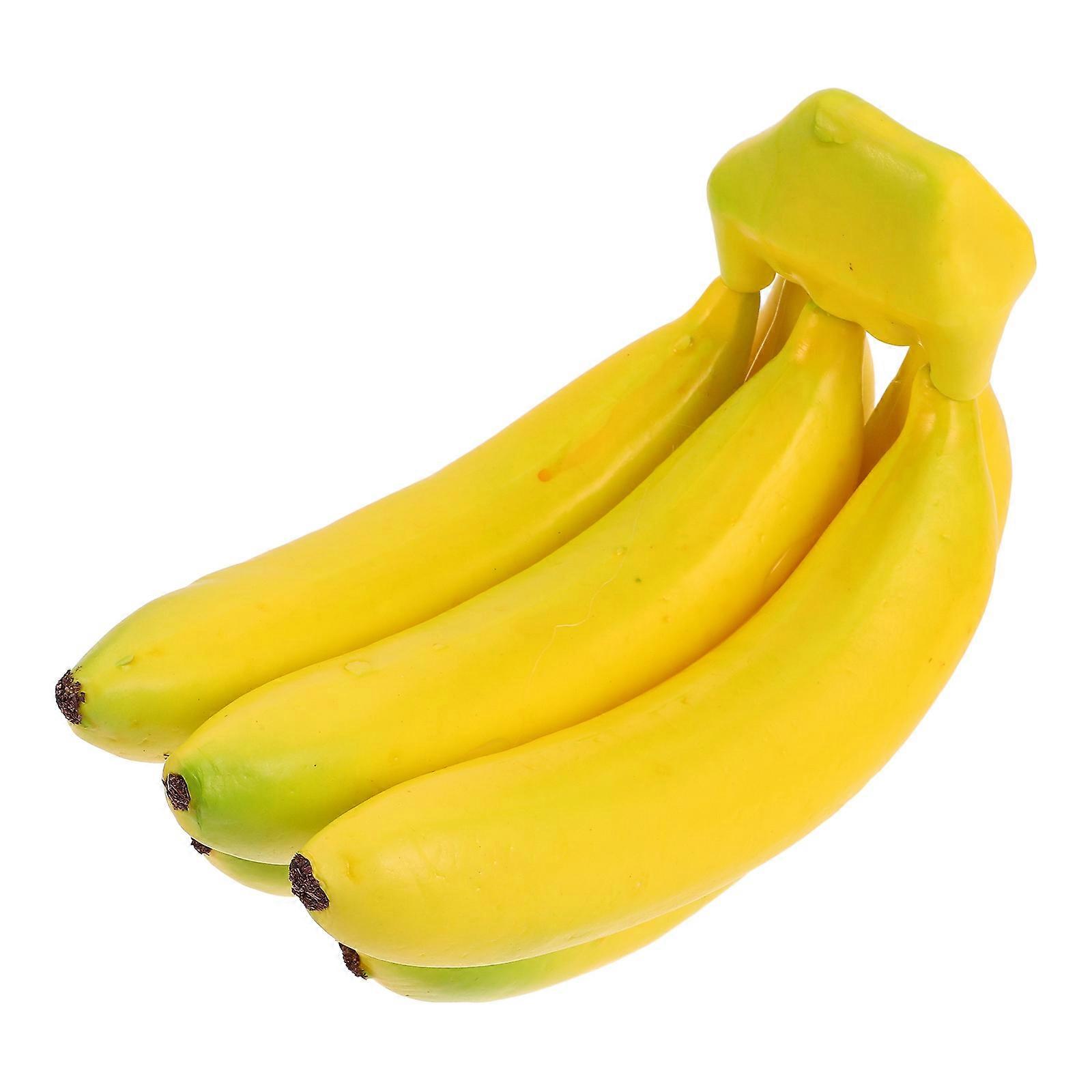Cute Banana Car Antenna Topper Plastic Roof Ornament Easy Install Whimsical Cartoon Design Exterior Decoration Protects Antenna From Scratches