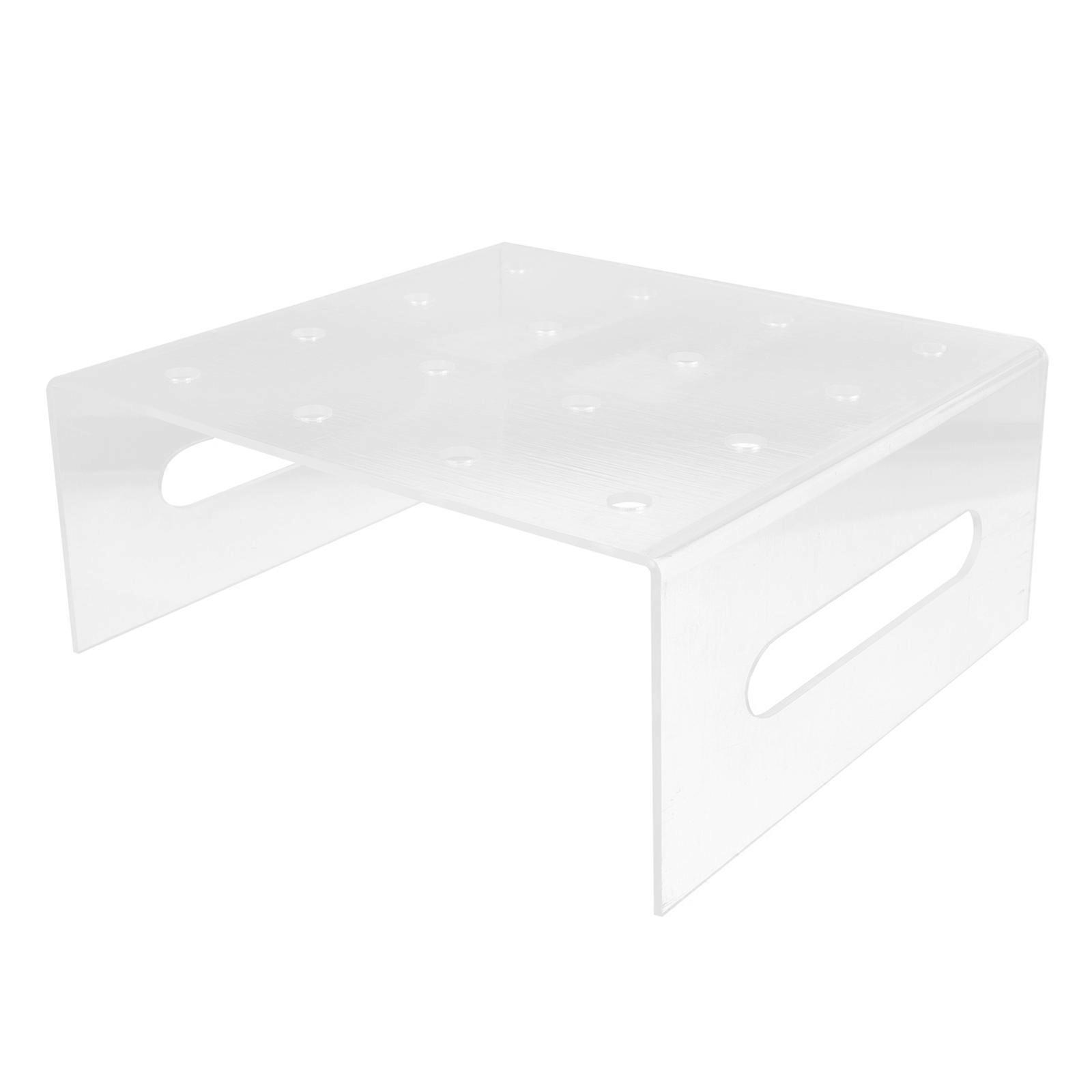 Acrylic Transparent Cake Stand for Displaying Dessert with Solid Base and Premium Quality 1 Pc