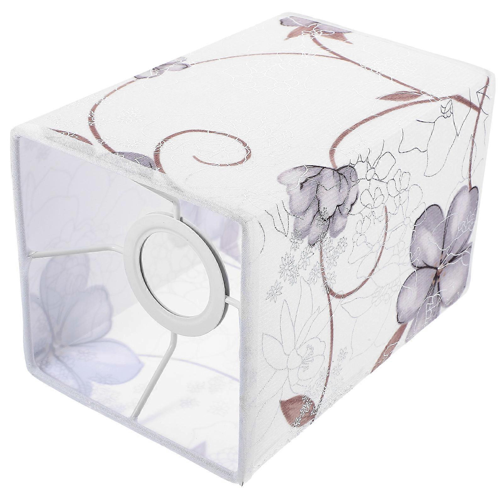 Lampshade Lampshade Indoor Light Cover Simple and Fashionable Cloth Material 7.9X5.2X5.2in 1Pcs