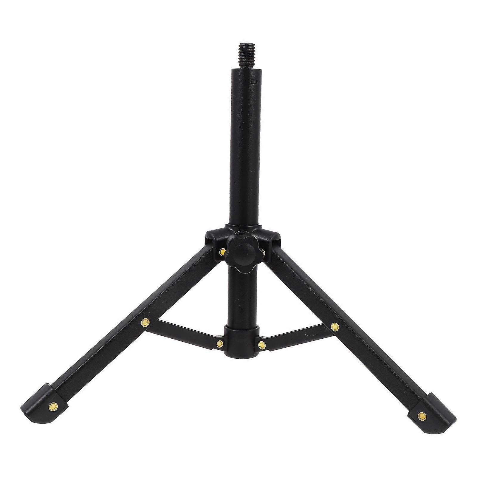 Portable Desktop Microphone Tripod Stand, Durable Alloy Mic Holder for Recording, Podcasting, and Gaming – Non Slip Base, Compact Folding Design
