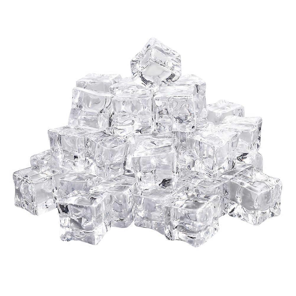 Artificial Fake Ice Cubes Table Decoration 50Pack