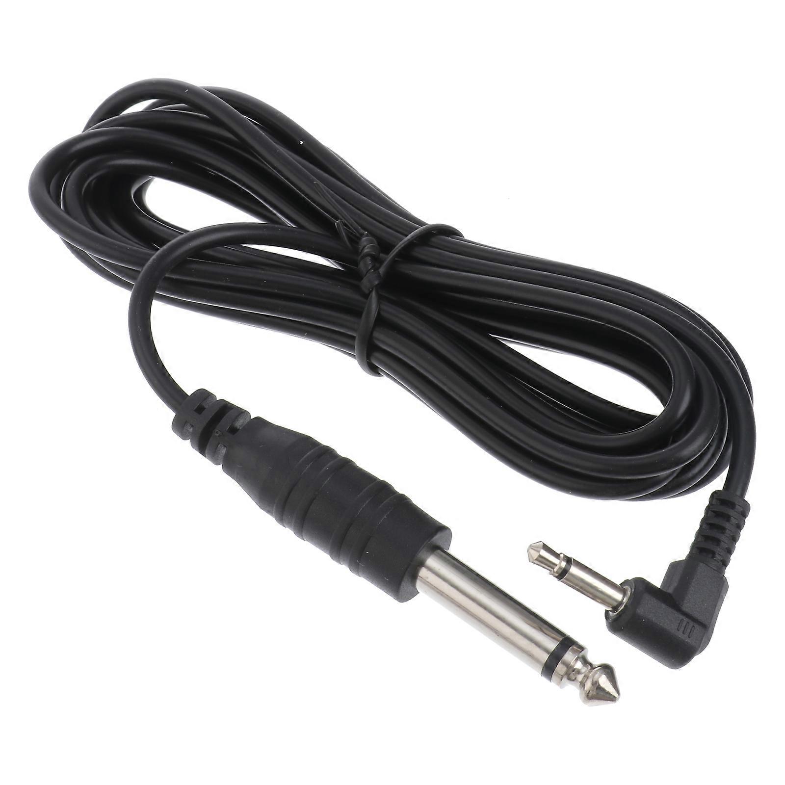 Guitar Cable Audio Adapter Metal Construction Power Amplifier 3M 1Pack