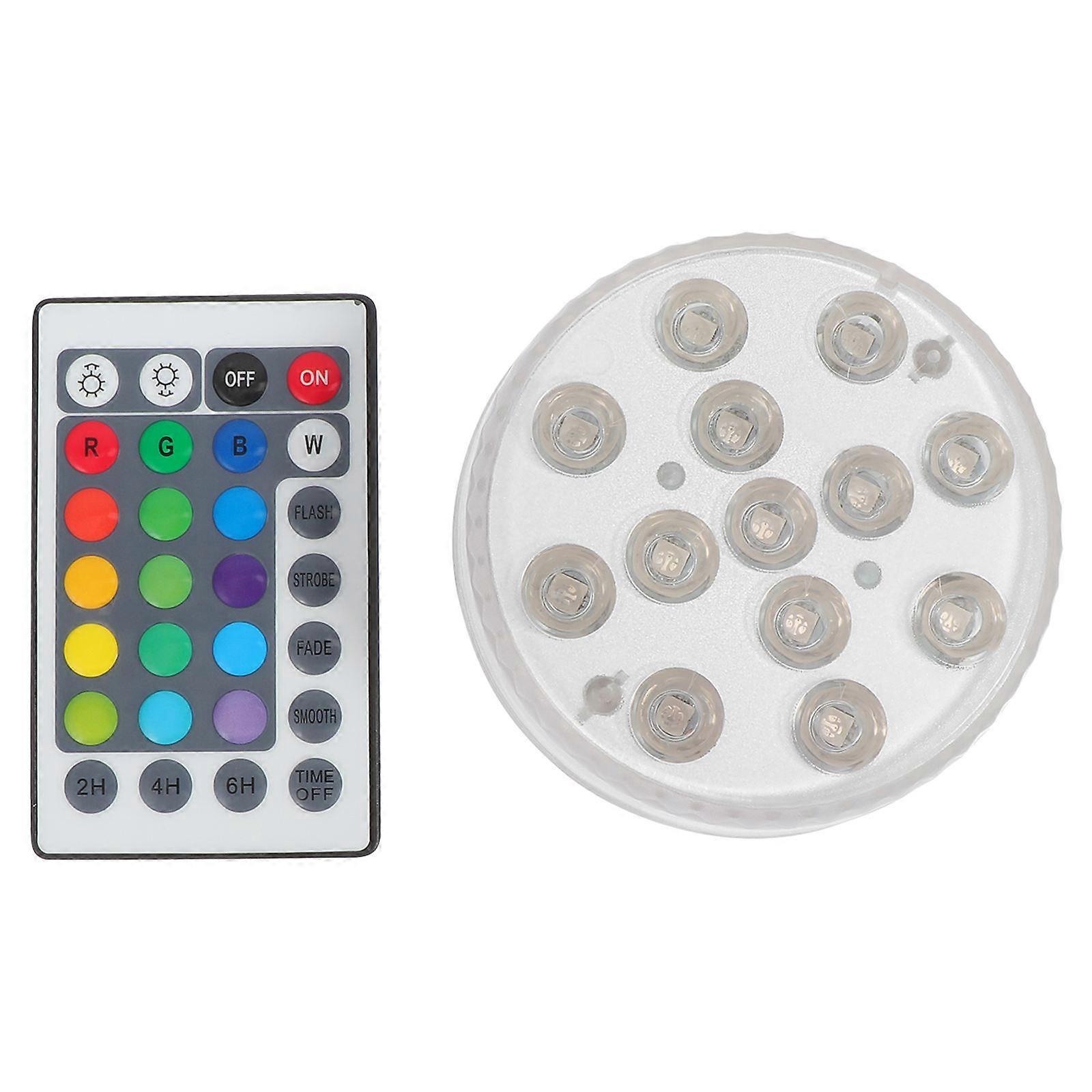 Water Proof Lighting For Pool Led Lights Square Shape With Magnets Suction Cup 1Set