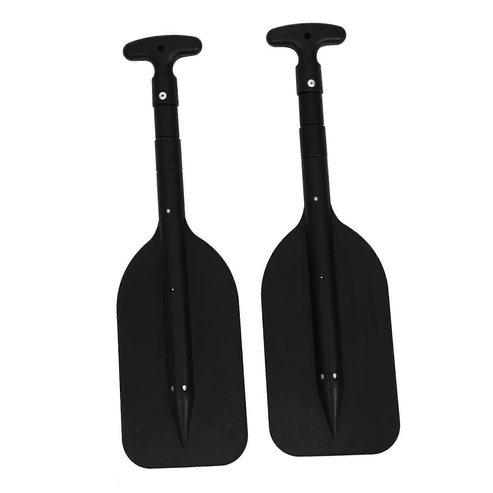 Retractable Paddle Inflatable Device Set for Kayaks, Canoes, Rafts – Telescopic, Lightweight, Emergency Use, Dual Paddles