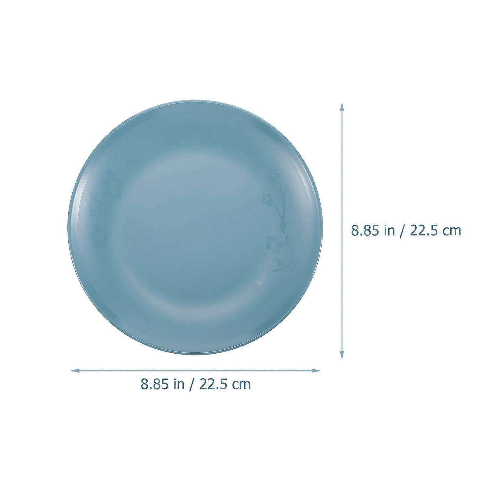 1Pc Decorative Plate Multi-purpose Barbecue Plate Practical Durable Fruit Plate