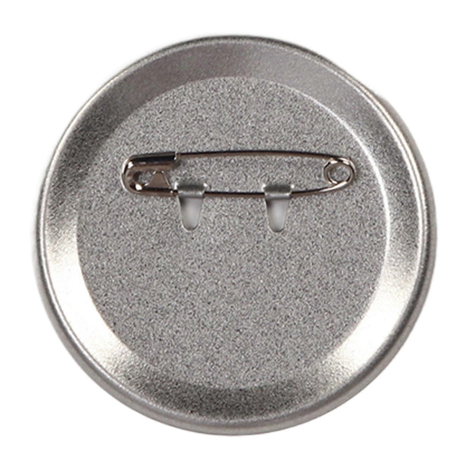 100 Pcs Round Blank Badges, Innovative Versatile Metal Badge Kit for DIY Crafts, 58mm/2.28inch