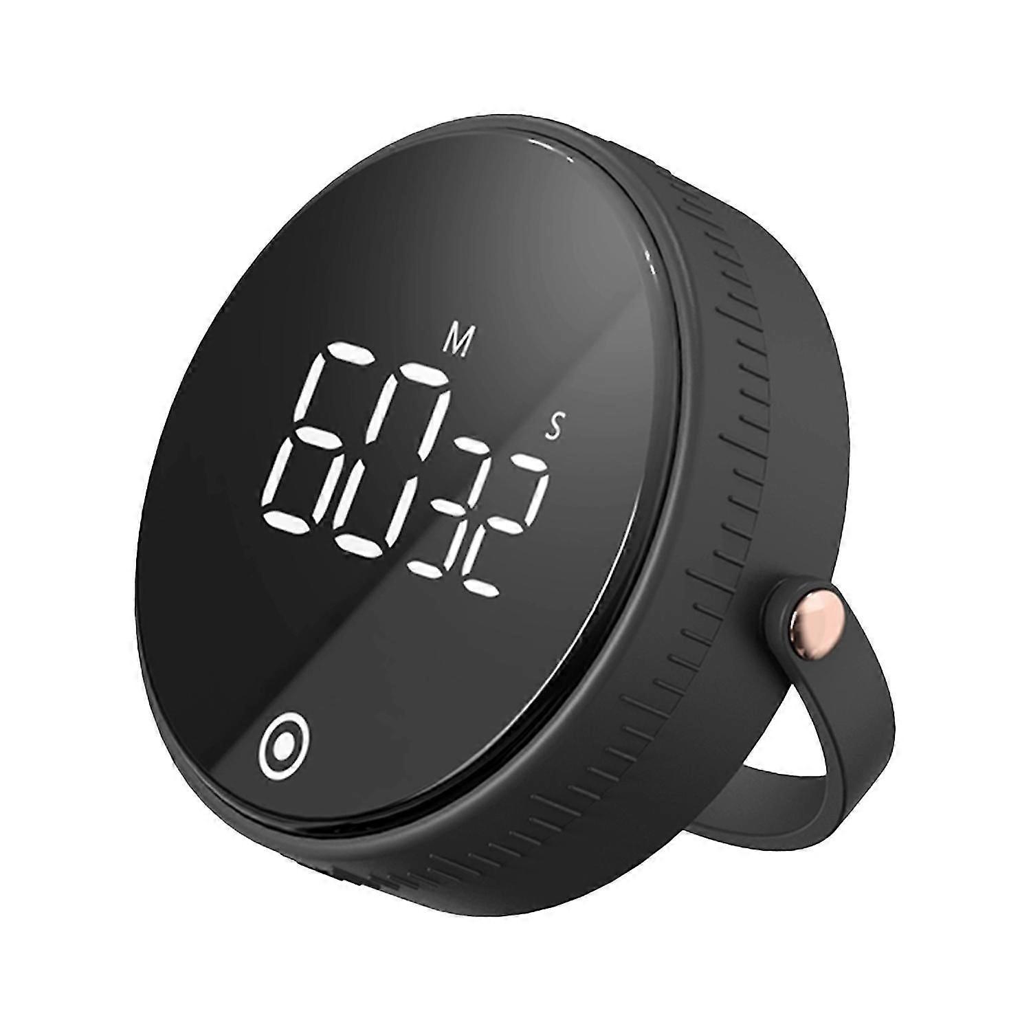 Magnet Kitchen Timer 99-Minute Digital Count Up & Countdown Timers Adjustable Angle Loud Alarm Deskt
