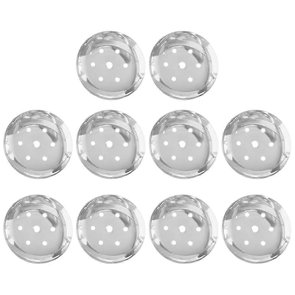 Light Discs Metal Ceiling Plate Lighting Installation 3.14X3.14X0.47in 10Pcs