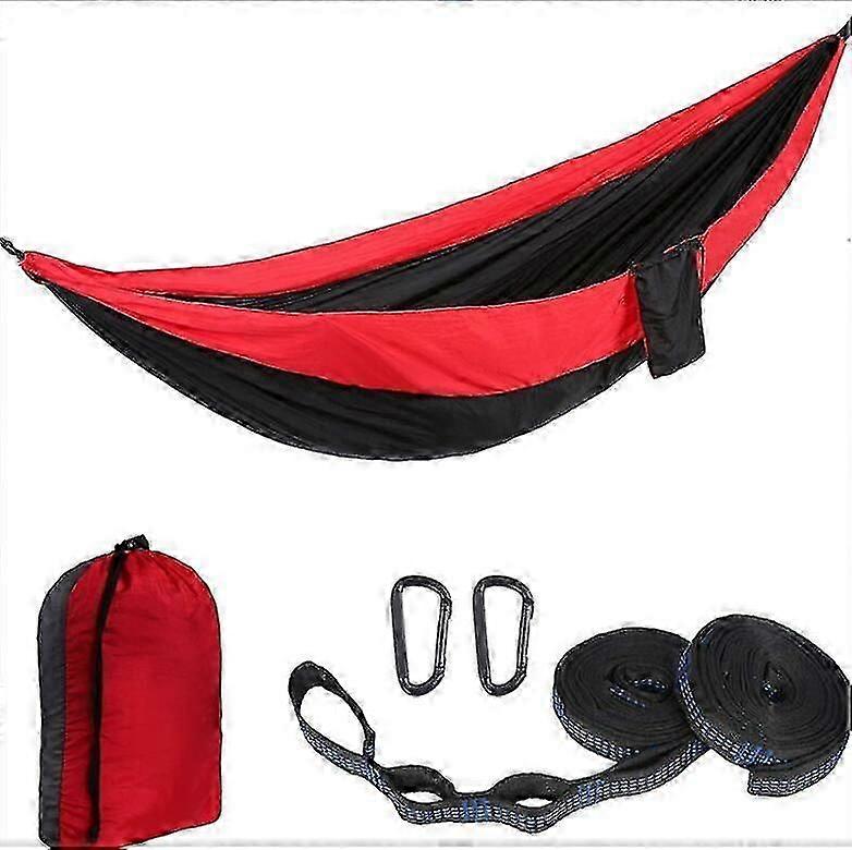 Wise Owl Outfitters Camping Hammock - Portable Hammock, Camping Accessories Single Or Double Hammock For Outdoor, Indoor W/tree Straps