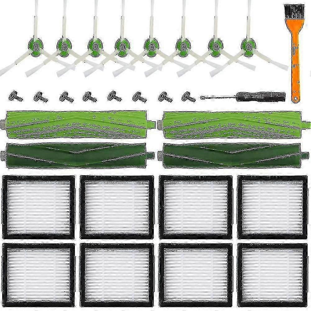 Gäller reservdelar: Kompatibel med Irobot Roomba I7 J7 I3 I4 I7+ Plus I3+ I4 I4+ I6 I6+ I8 I8+ E5 E6 J7+ Plus Robotdammsugare