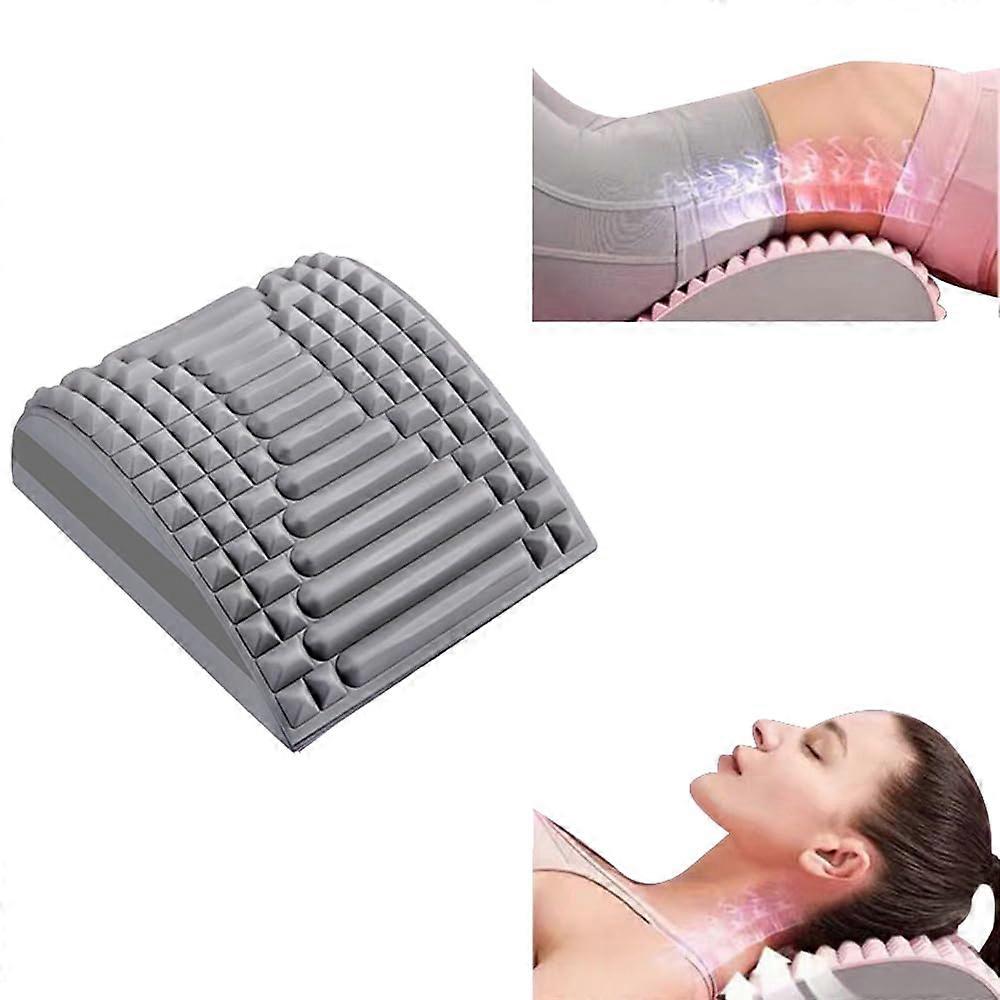 Back Stretcher for Lower Back Pain Relief, Adjustable Neck and Back Stretcher, Spine Board for Herniated Disc and Sciatica