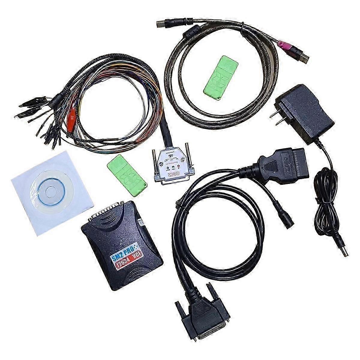 SM2 PRO J2534 VCI ECU Master OBD2 Lesen & Schreiben 67IN1 SM2 Pro + PCM EEPROM FLASH BENCH OBD Werkzeug .20/1.2