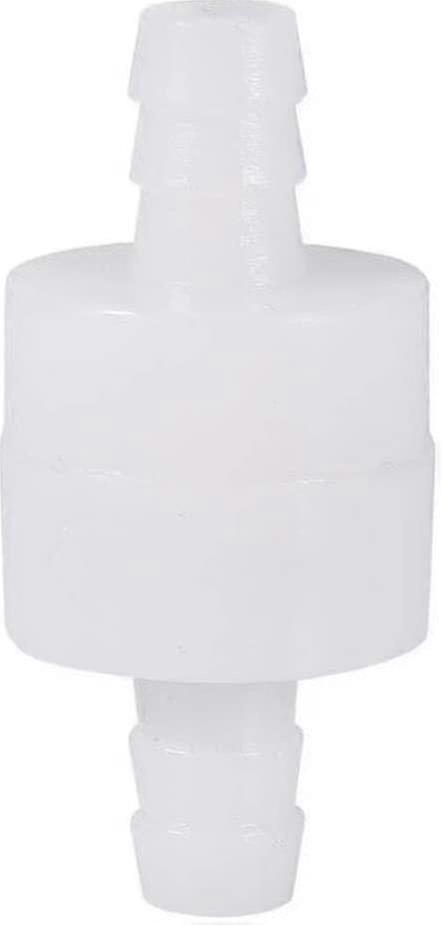 8mm Plastic One Way Check Valve for Water, Fuel, Liquid Use