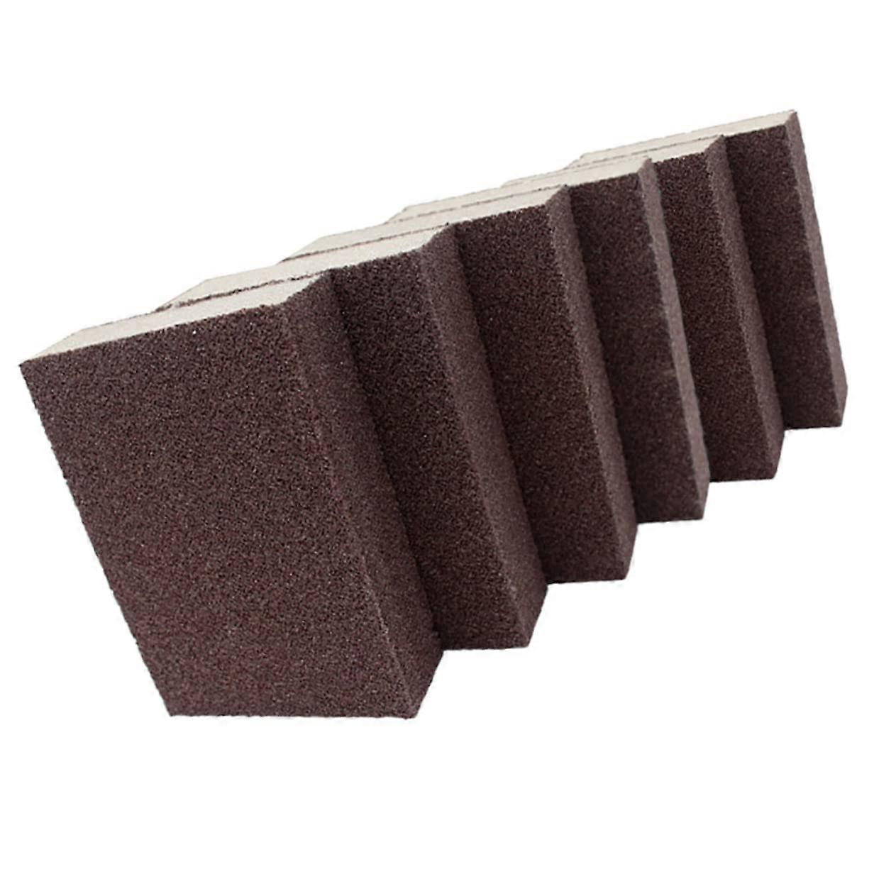"6-Piece Washable Cleaning Sponges for Pots Scissors Kitchen Utensils Reusable Abrasive Blocks for Rust Removal"