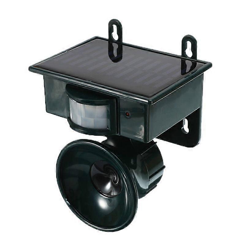 Solar outdoor bird avoidance device