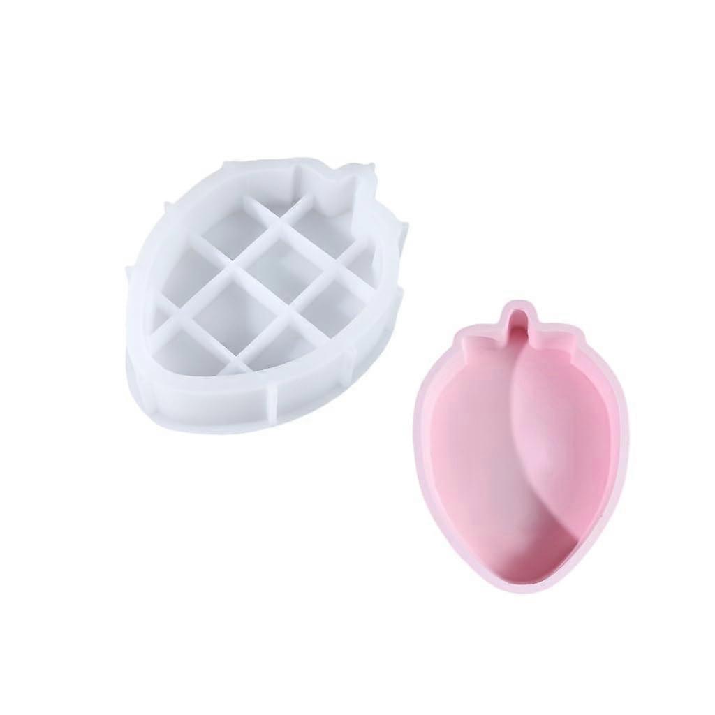Strawberry Star Silicone Mold, Multi-Purpose Strawberry Star Silicone Container for Jewelry Making Projects, Flexible Design