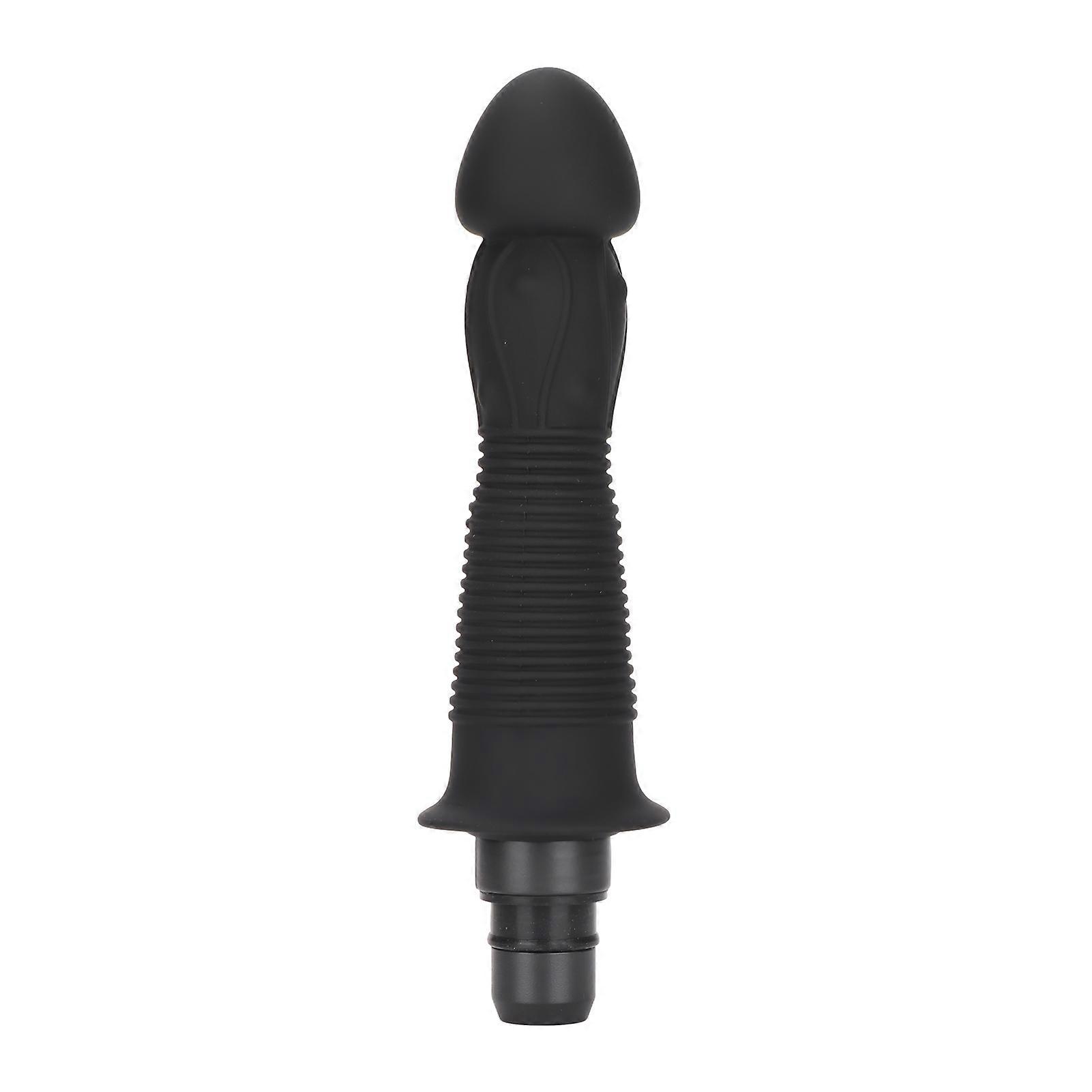 Deep Tissue Massager Head Soft Silicone Replaceable Head Attachment for Muscle Massager Black