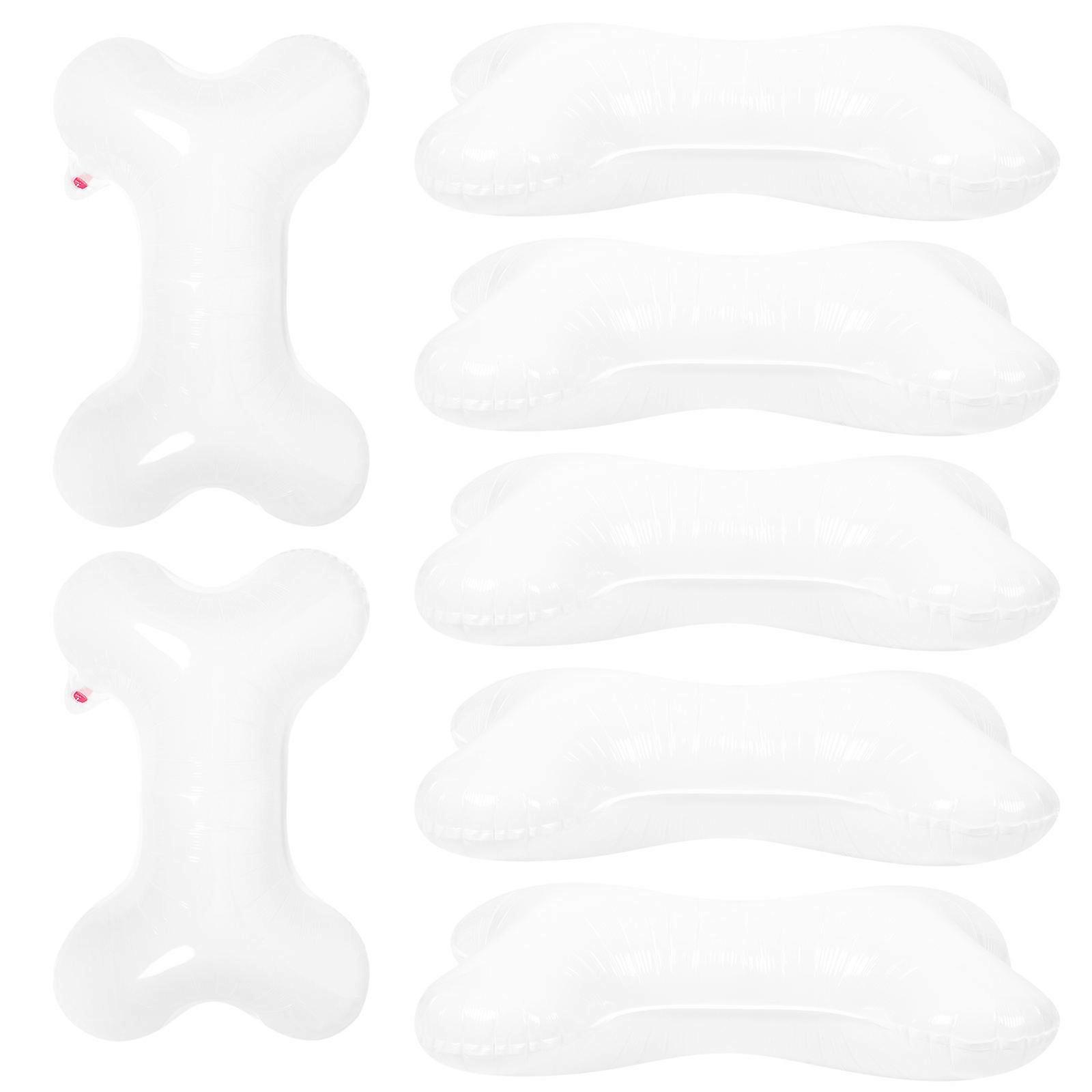 10Pcs Pet Themed Bone Shaped Balloons for Pet Birthday Party Decoration