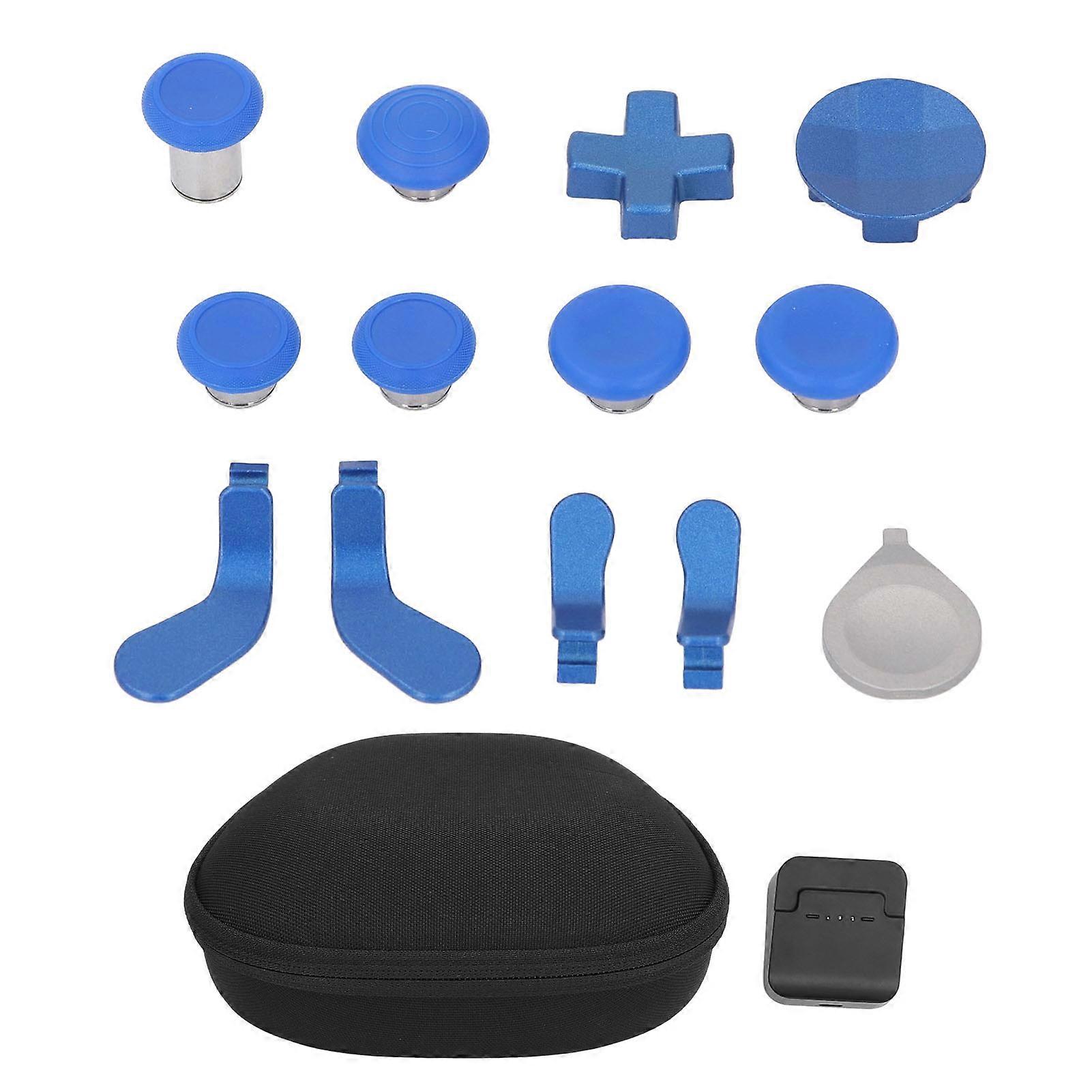 Elite Series 2 Controller Kit: Thumbsticks, Paddles, D Pads, Charging Dock & Case