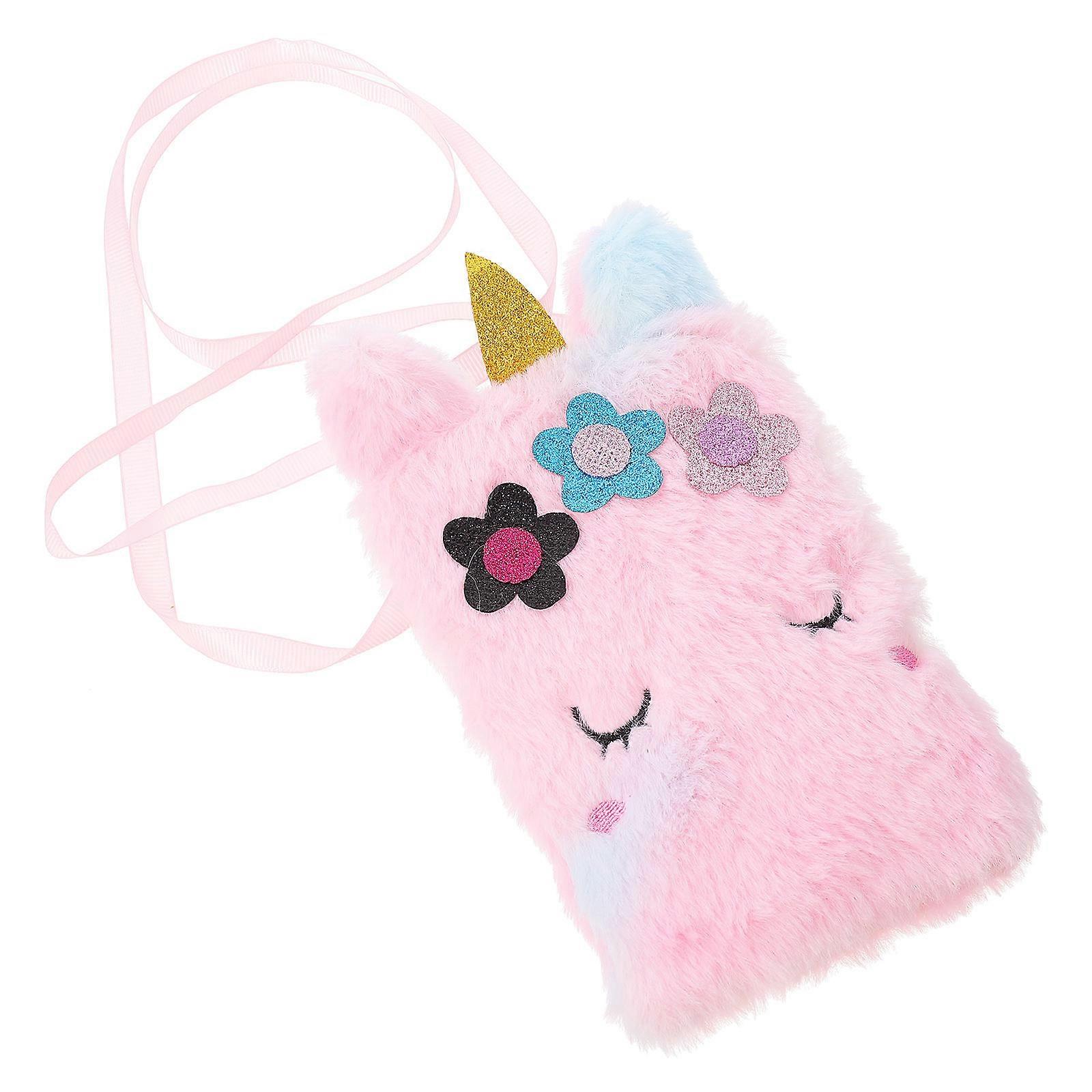 Children Coin Purse Multi-Colored Shoulder Bag Carry Small Items Daily Use 1Set