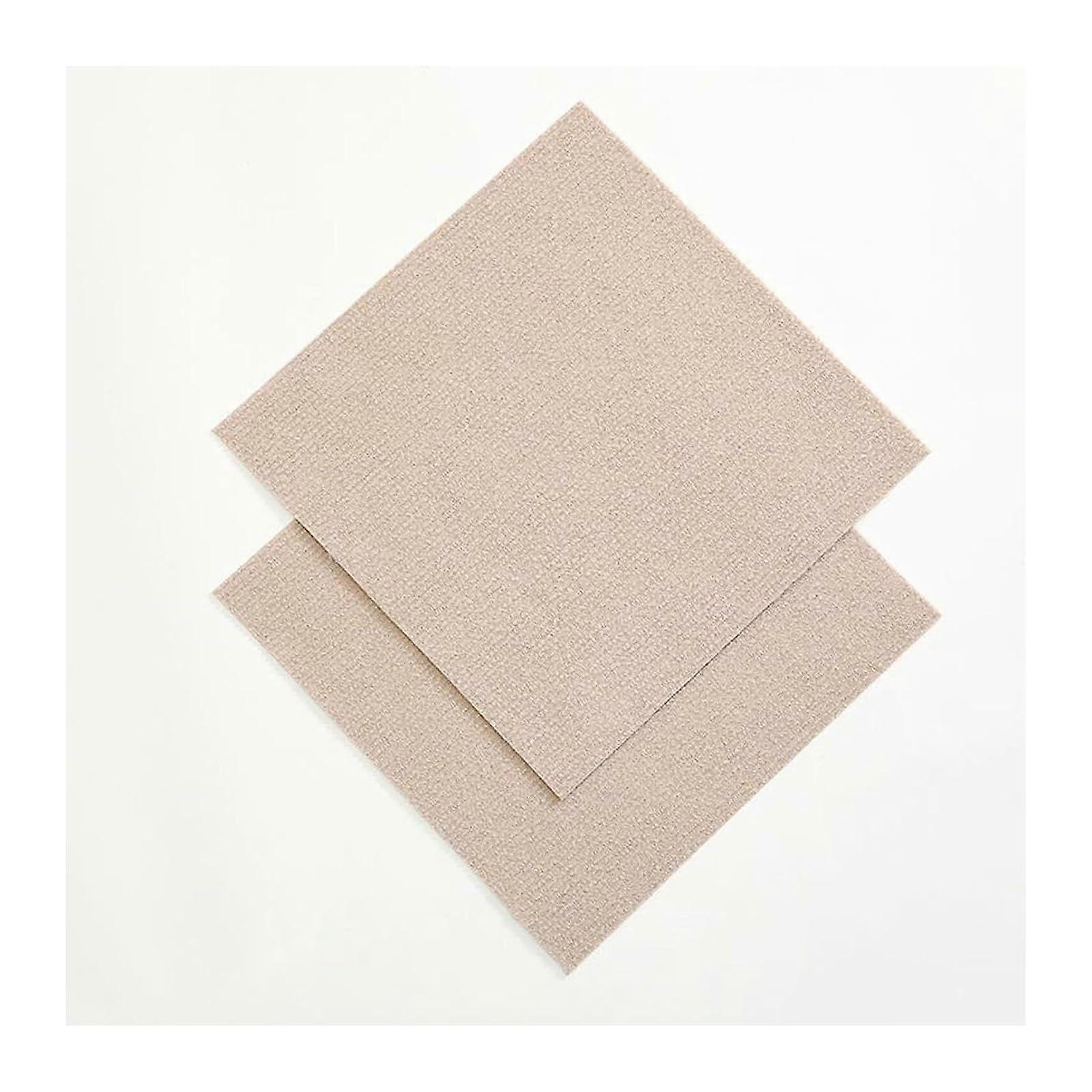 Selfadhesive carpet tiles for commercial/residential use, for peeling and sticking, multipurpose floor carpets, selfadhesive carpet (beige, 9pcs).