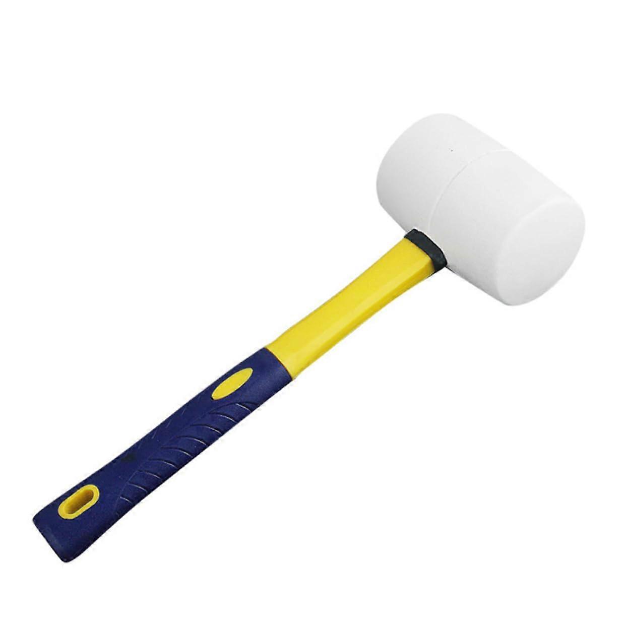 Gummihammer for gulv, fliser, DIY, ergonomisk håndtak, sklisikker, 1 stk