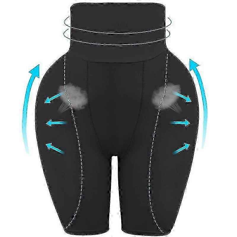 Crăciun Silicon Butt Pads Lifter Chiloți, Burete Căptușit Femei Butt Hip Up Căptușit Enhancer Control