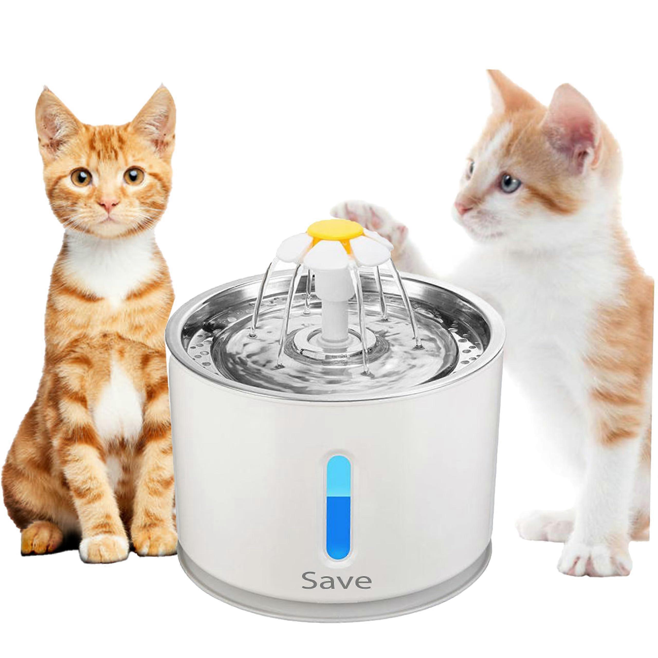 Cat Fountain for Cats and Dogs Automatic Water Dispenser Filter Quiet Drinking Fountain for Cats