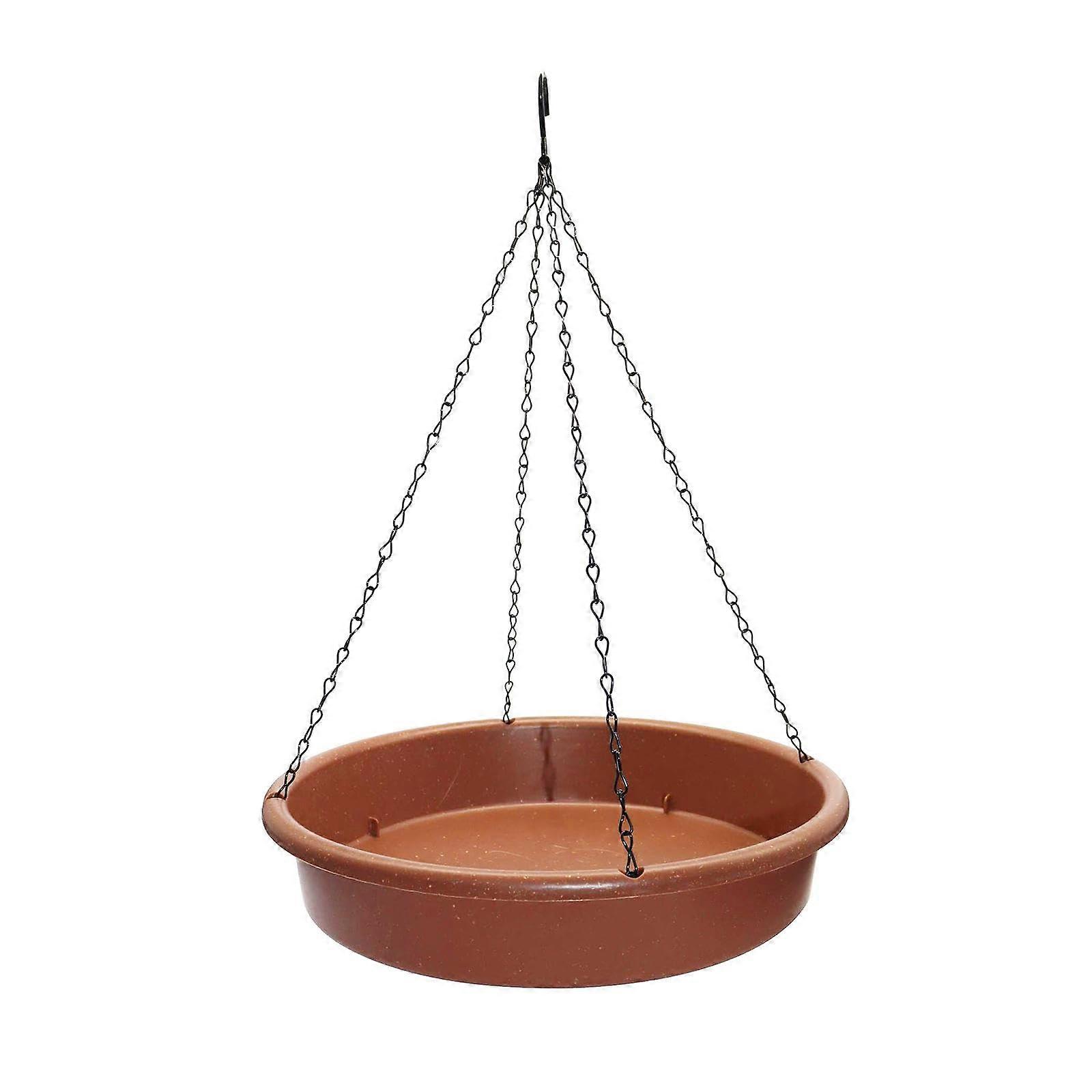 Bird Feeder Tray Platform Feeder Bird Water Bowl for Garden Patio Tree